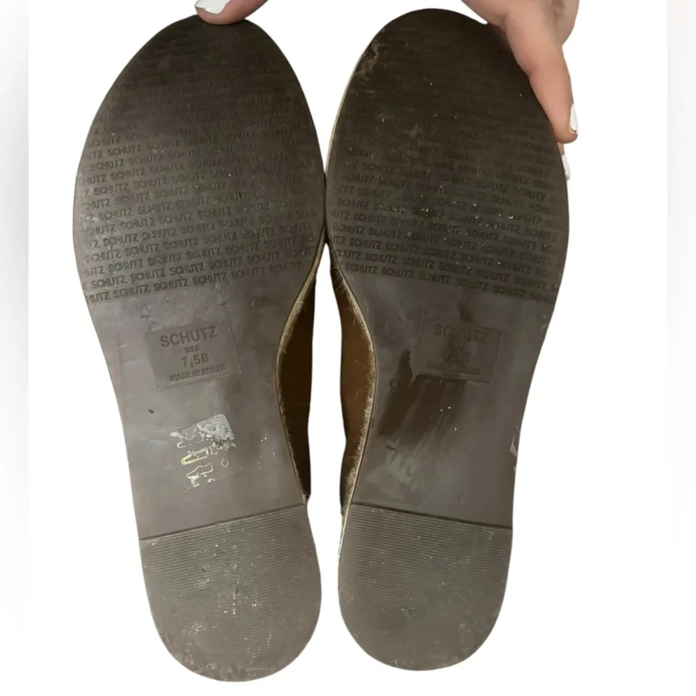 Schutz Platform Espadrille Sneaker Shoes Size 7.5